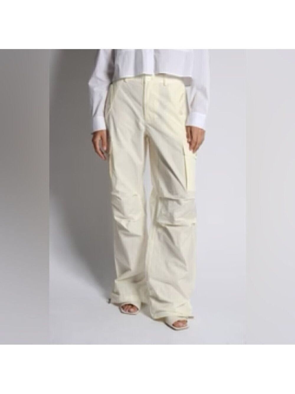 NWT Oval Square Work Pants in Gardenia size XL